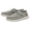 Heydude Hey Dude Light Grey Chambray Wendy Shoe
