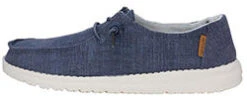 Heydude Hey Dude Chambray Navy & White Wendy Shoes 8 Heydude Hey Dude Chambray Navy & White Wendy Shoes -Heydude Store WENDY CHAMBRAY NAVY WHITE 01 900x ce8dd6c7 7ac4 489b 851c dcc860c9bc0e